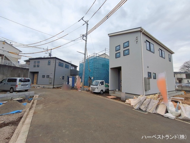 神奈川県大和市福田の新築戸建て外構写真 2026年1月27日撮影