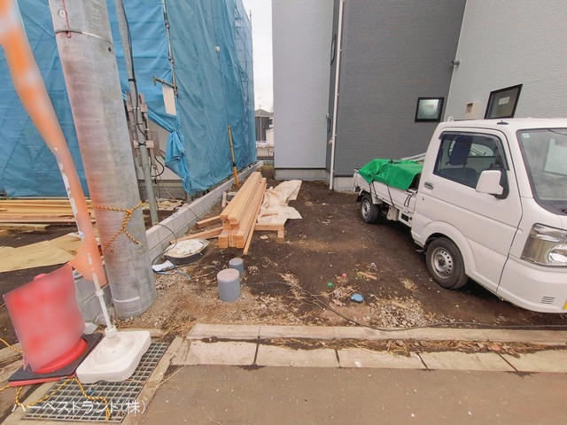 神奈川県大和市福田の新築戸建て外構写真 2026年1月27日撮影