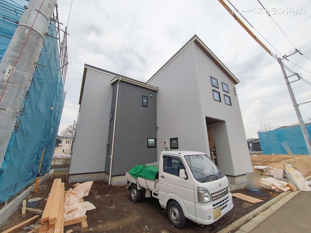 神奈川県大和市福田の新築戸建て外構写真 2026年1月27日撮影