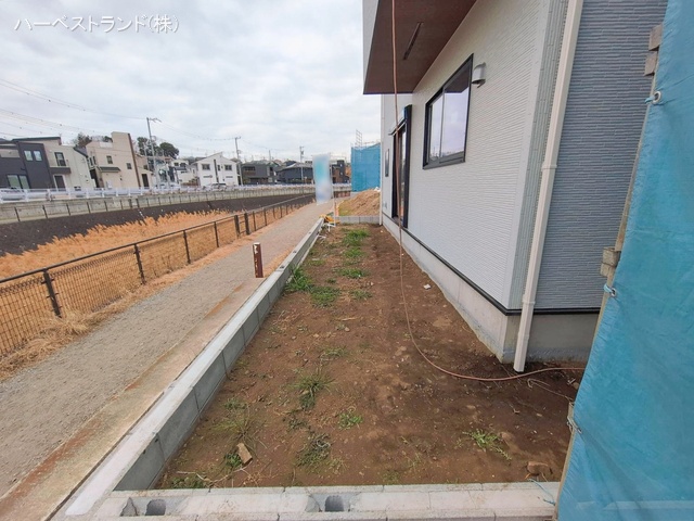 神奈川県大和市福田の新築戸建て外構写真 2026年1月27日撮影