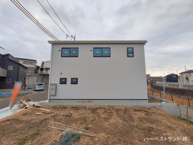 神奈川県大和市福田の新築戸建て外構写真 2026年1月27日撮影