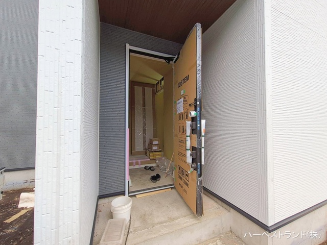 神奈川県大和市福田の新築戸建て外構写真 2026年1月27日撮影