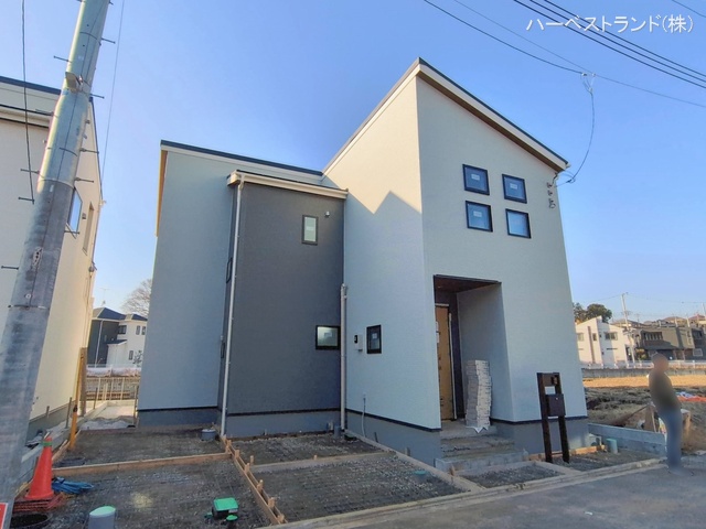 神奈川県大和市福田の新築戸建て外構写真 2026年2月15日撮影