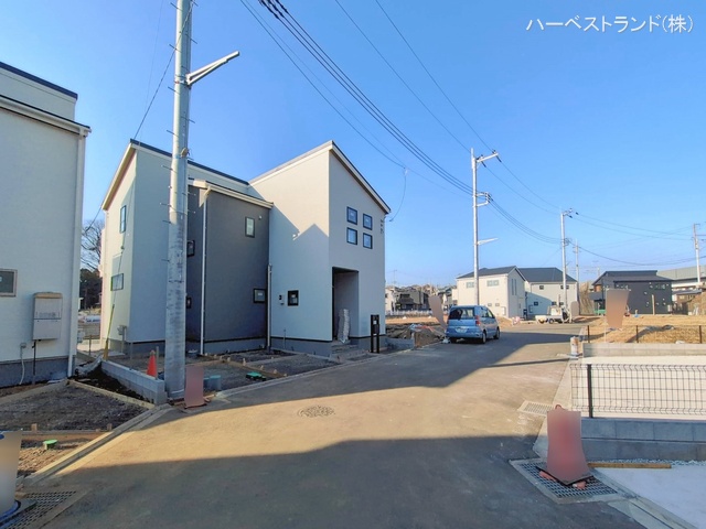 神奈川県大和市福田の新築戸建て外構写真 2026年2月15日撮影