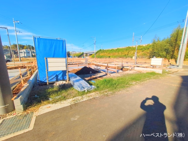 神奈川県大和市福田の新築戸建て基礎写真 2025年11月3日撮影