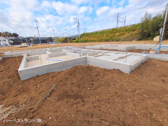 神奈川県大和市福田の新築戸建て基礎写真 2025年11月17日撮影