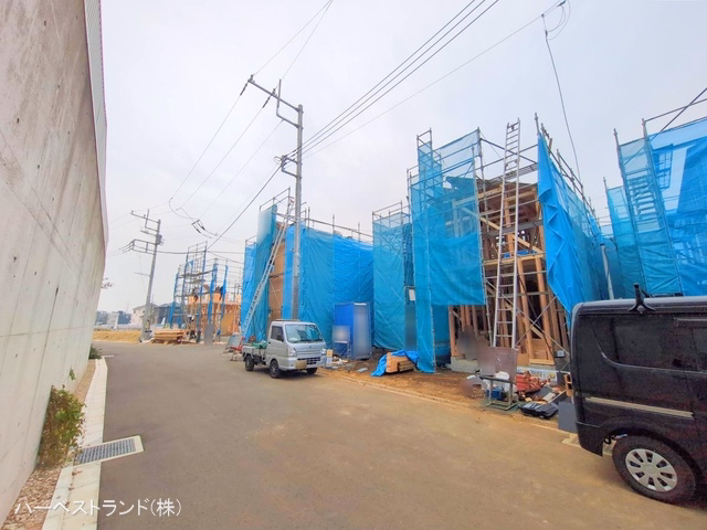神奈川県大和市福田の新築戸建て上棟写真 2025年12月2日撮影