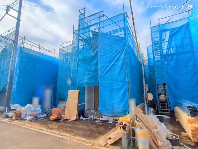 神奈川県大和市福田の新築戸建てシート写真 2025年12月17日撮影