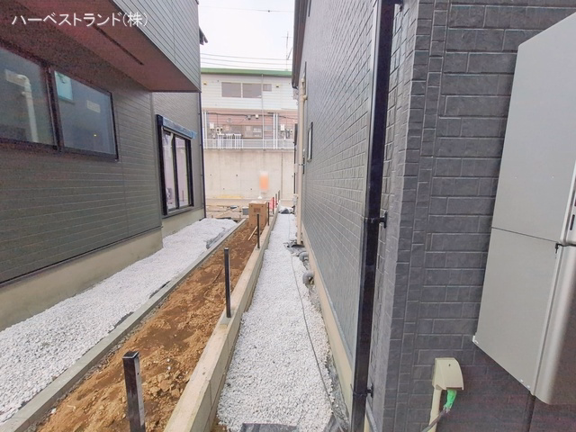 神奈川県大和市福田の新築戸建て外構写真 2026年1月27日撮影