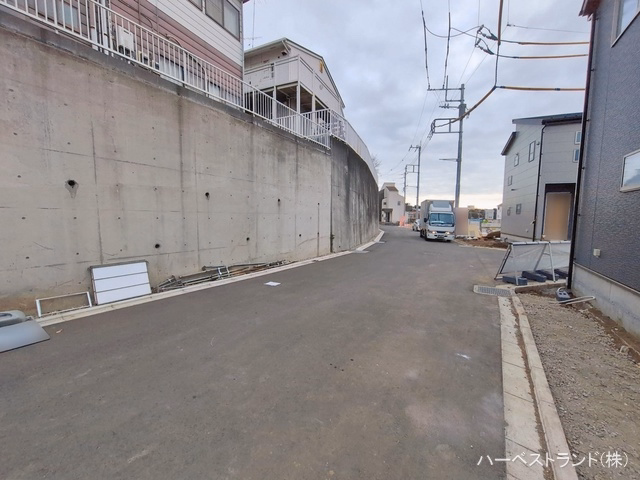 神奈川県大和市福田の新築戸建て外構写真 2026年1月27日撮影
