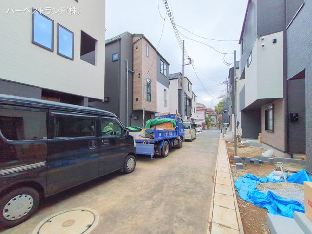 神奈川県川崎市高津区明津の新築戸建て外構写真 2025年11月5日撮影