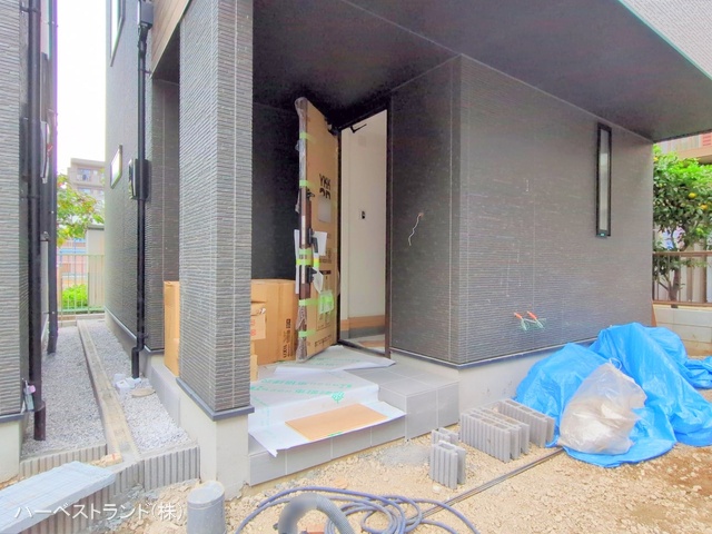 神奈川県川崎市高津区明津の新築戸建て外構写真 2025年11月5日撮影