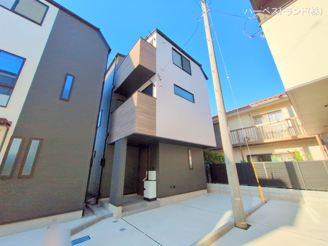 神奈川県川崎市高津区明津の新築戸建て完成写真 2025年12月10日撮影