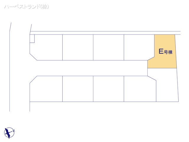 神奈川県川崎市高津区明津の新築戸建て全体区画図 ※図面と異なる場合は現況を優先