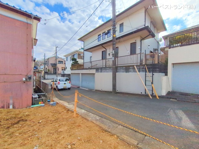 神奈川県横浜市緑区鴨居4丁目の新築戸建て更地・土地写真 2025年12月8日撮影