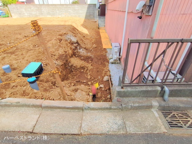 神奈川県横浜市緑区鴨居4丁目の新築戸建て更地・土地写真 2025年12月8日撮影