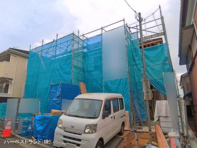 神奈川県横浜市緑区鴨居4丁目の新築戸建てシート写真 2026年3月24日撮影