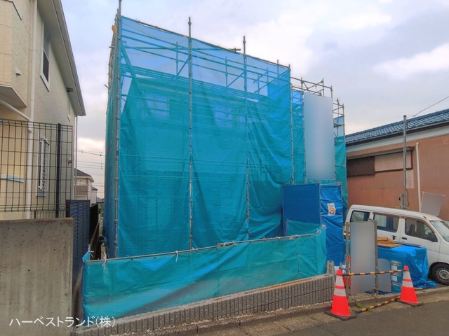 神奈川県横浜市緑区鴨居4丁目の新築戸建てシート写真 2026年3月24日撮影