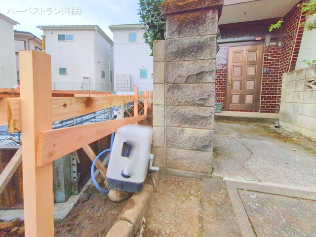 東京都立川市一番町１丁目の新築戸建て基礎写真 2025年12月10日撮影