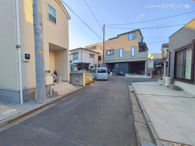 東京都立川市一番町1丁目の新築戸建て上棟写真 2026年1月8日撮影