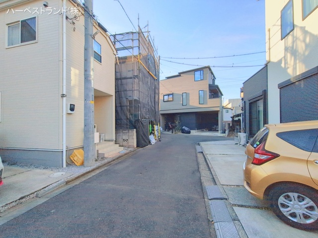東京都立川市一番町1丁目の新築戸建てシート写真 2026年2月3日撮影