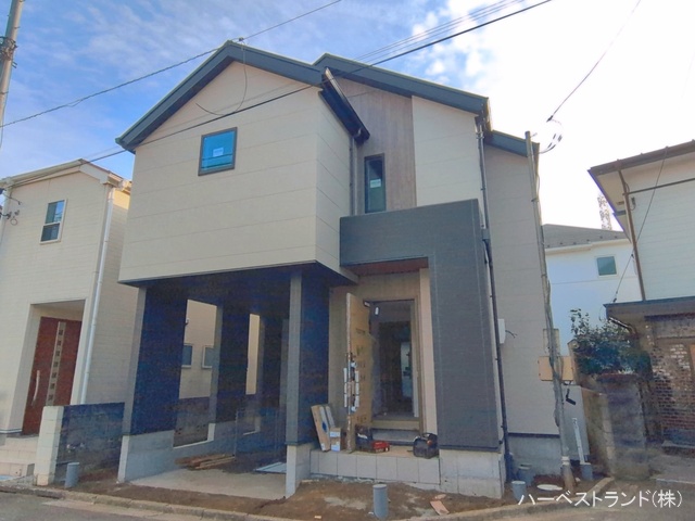東京都立川市一番町1丁目の新築戸建て外構写真 2026年3月23日撮影