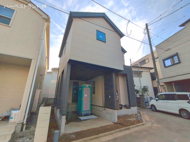 東京都立川市一番町1丁目の新築戸建て外構写真 2026年3月23日撮影