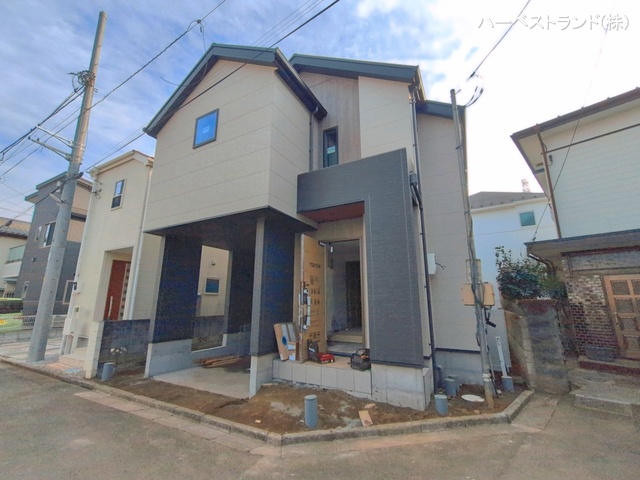 東京都立川市一番町１丁目の新築戸建て外構写真 2026年3月23日撮影