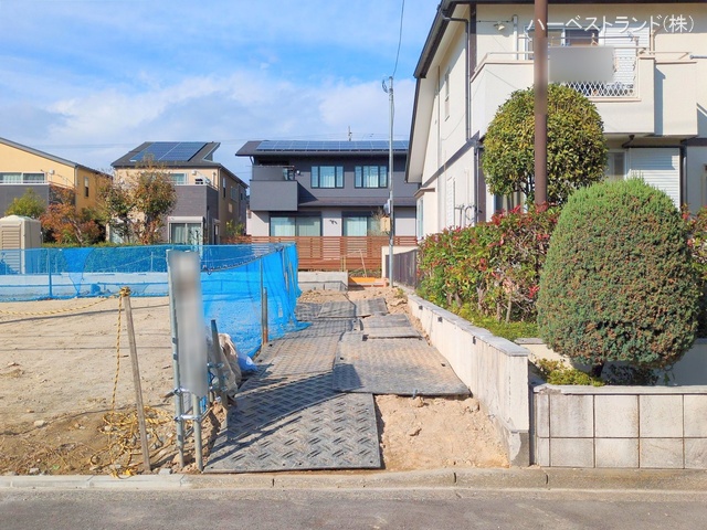 神奈川県横浜市青葉区鴨志田町の新築戸建て基礎写真 2025年11月17日撮影