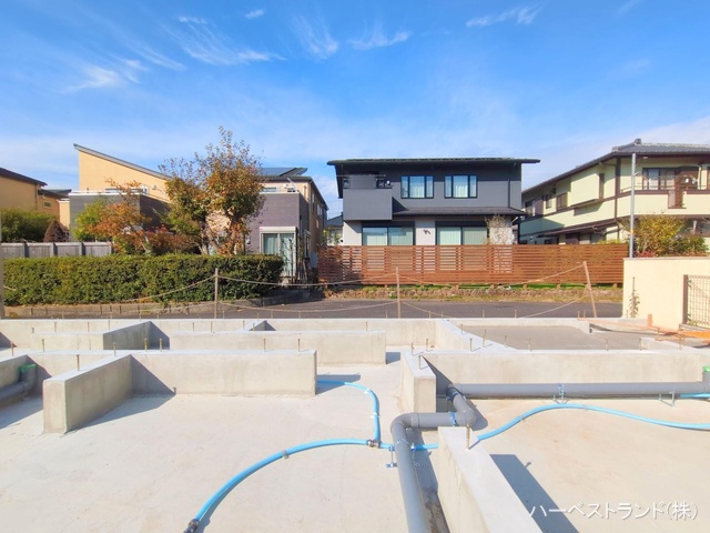 神奈川県横浜市青葉区鴨志田町の新築戸建て基礎写真 2025年11月17日撮影