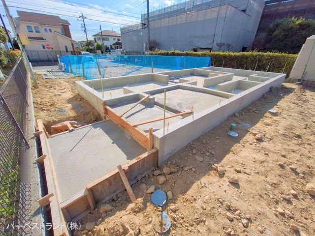 神奈川県横浜市青葉区鴨志田町の新築戸建て基礎写真 2025年11月17日撮影