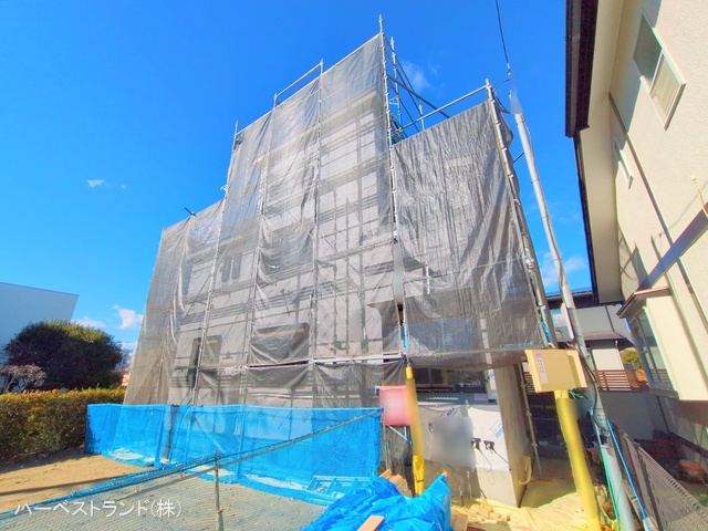 神奈川県横浜市青葉区鴨志田町の新築戸建てシート写真 2025年12月14日撮影