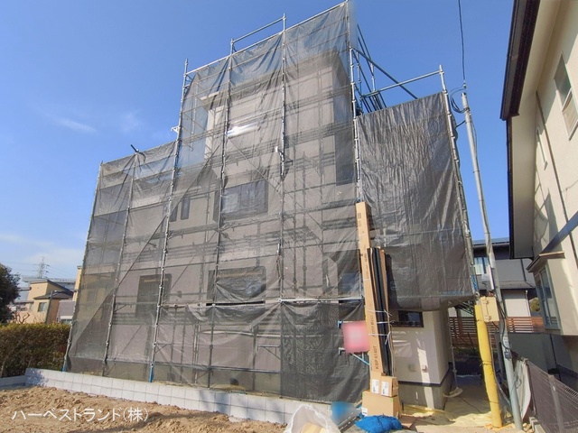 神奈川県横浜市青葉区鴨志田町の新築戸建てシート写真 2026年1月18日撮影