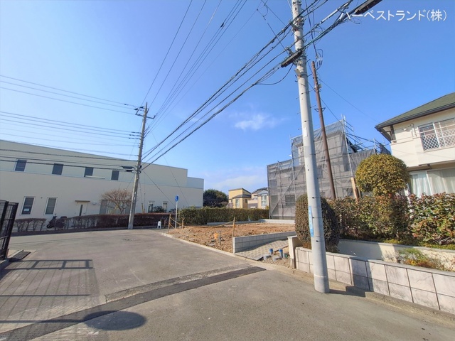 神奈川県横浜市青葉区鴨志田町の新築戸建てシート写真 2026年1月18日撮影