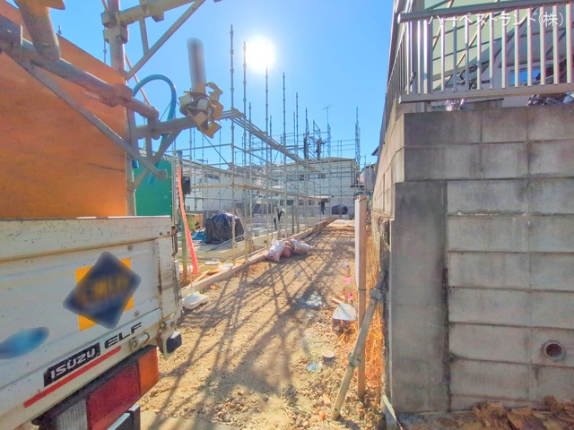 神奈川県川崎市高津区千年の新築戸建て基礎写真 2025年11月25日撮影