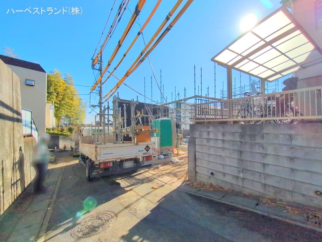 神奈川県川崎市高津区千年の新築戸建て基礎写真 2025年11月25日撮影