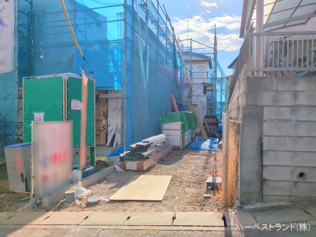 神奈川県川崎市高津区千年の新築戸建てシート写真 2025年12月10日撮影