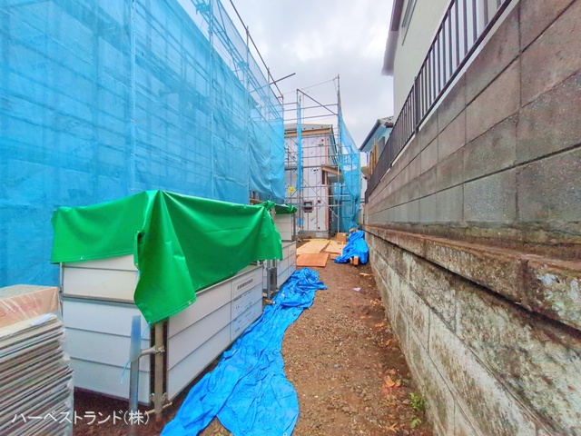 神奈川県川崎市高津区千年の新築戸建てシート写真 2025年12月24日撮影