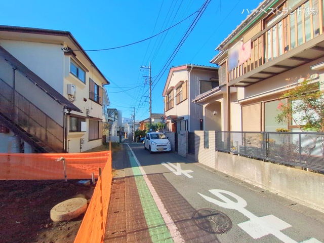 神奈川県座間市相模が丘4丁目の新築戸建て更地・土地写真 2025年11月30日撮影