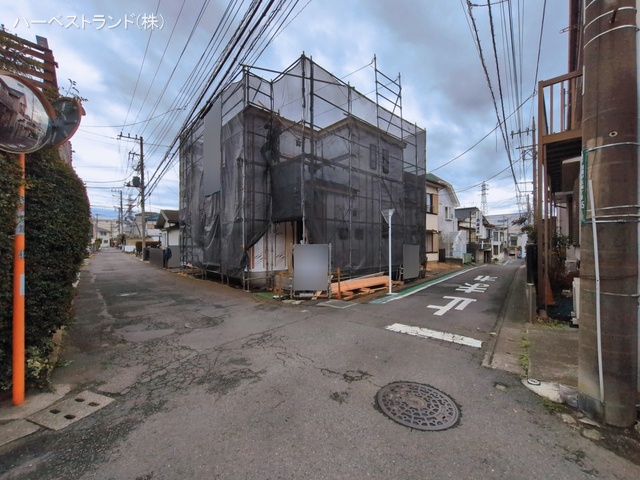 神奈川県座間市相模が丘4丁目の新築戸建てシート写真 2026年3月18日撮影