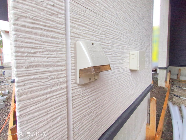 東京都立川市錦町２丁目の新築戸建て外構写真 2025年12月23日撮影