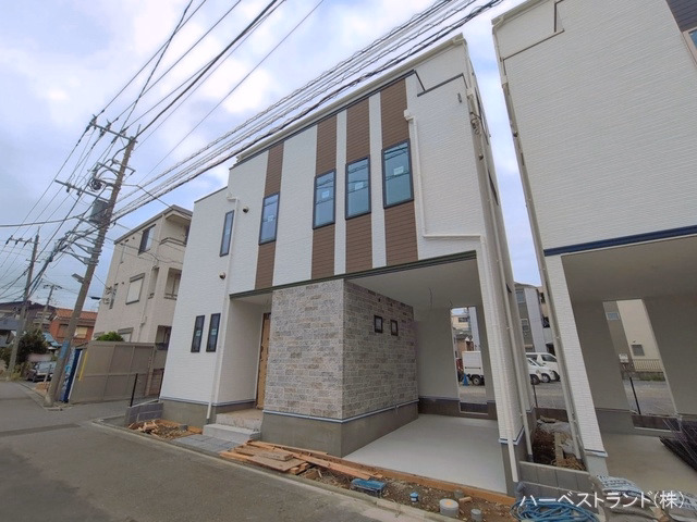 新築戸建て 川崎市幸区小倉5丁目2期 1号棟 外構