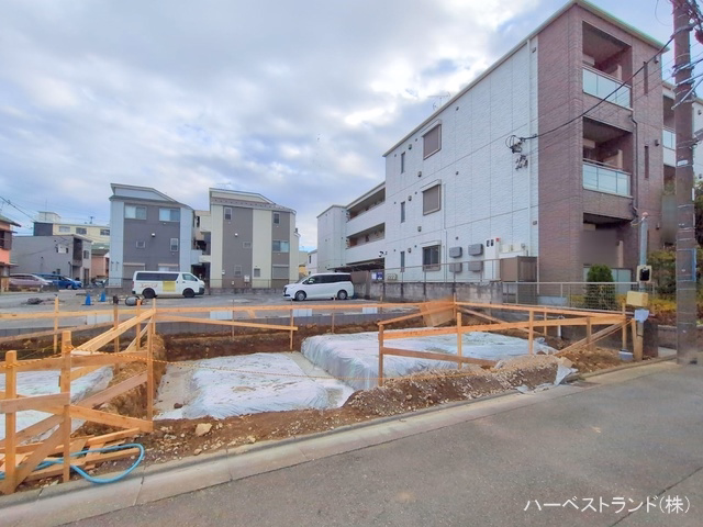 神奈川県川崎市幸区小倉５丁目の新築戸建て基礎写真 2025年12月21日撮影