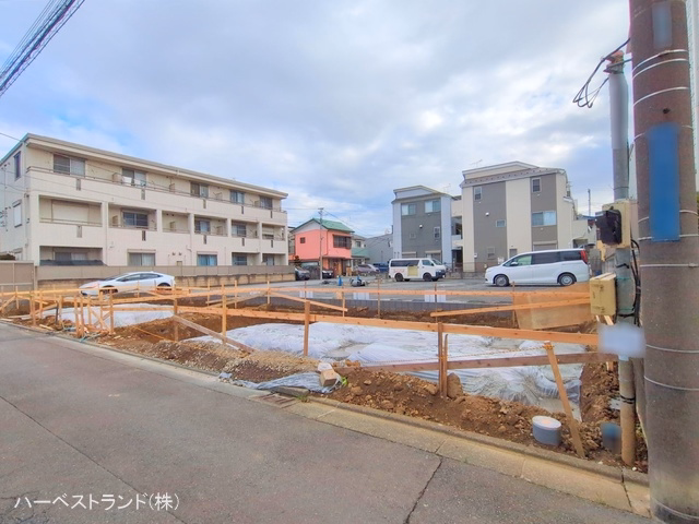 神奈川県川崎市幸区小倉５丁目の新築戸建て基礎写真 2025年12月21日撮影