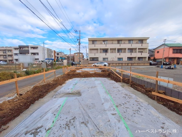 神奈川県川崎市幸区小倉５丁目の新築戸建て基礎写真 2025年12月21日撮影