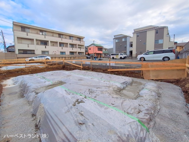 神奈川県川崎市幸区小倉５丁目の新築戸建て基礎写真 2025年12月21日撮影