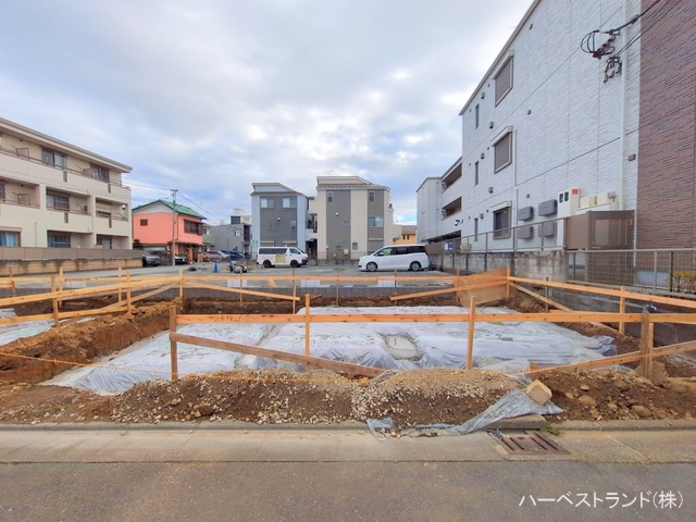 神奈川県川崎市幸区小倉５丁目の新築戸建て基礎写真 2025年12月21日撮影