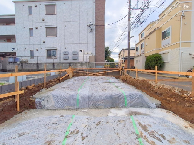 神奈川県川崎市幸区小倉５丁目の新築戸建て基礎写真 2025年12月21日撮影