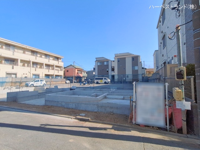 神奈川県川崎市幸区小倉５丁目の新築戸建て基礎写真 2026年1月25日撮影