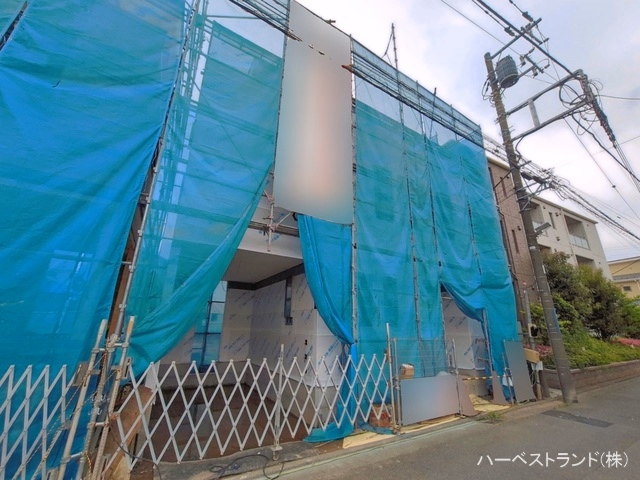 神奈川県川崎市幸区小倉５丁目の新築戸建てシート写真 2026年4月29日撮影